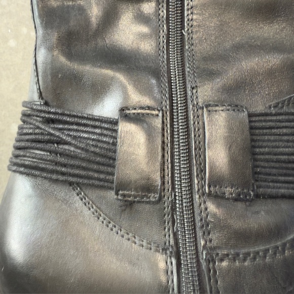 Carlos by Carlos Santana Black Wellington Knee-High Boots – Size 11M - Picture 8 of 13